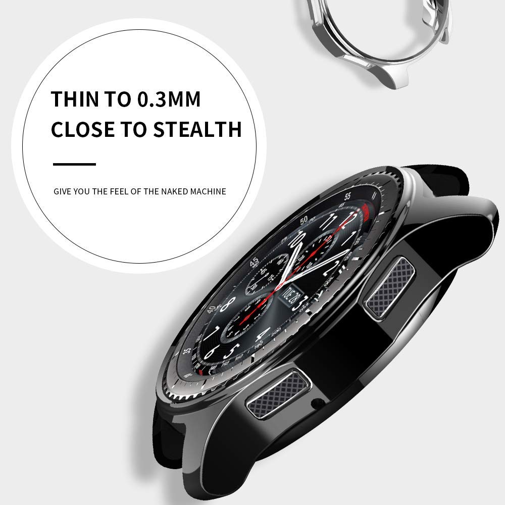 Ốp Bảo Vệ Cho Mặt Đồng Hồ Thông Minh Samsung Galaxy 46mm 42mm / Gear S3 Frontier