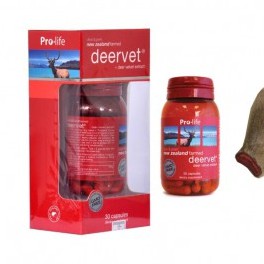 Viên nhung hươu Deervet - Hỗ trợ tăng cường sức khỏe ( 1 lọ 30 viên)