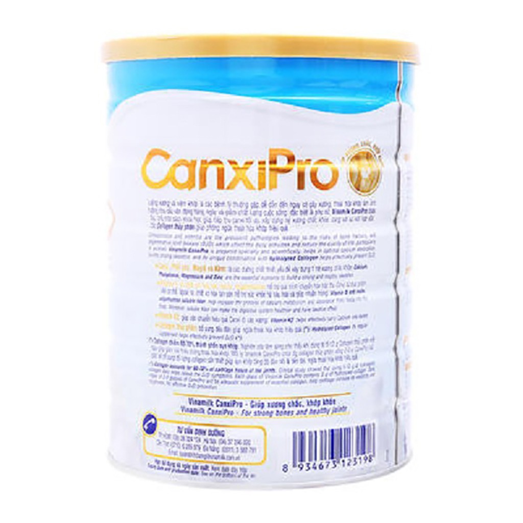[CHÍNH HÃNG] Sữa Bột Vinamilk CanxiPro Hộp 900gr