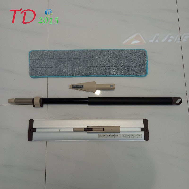 Cây lau nhà bàn lau nhôm nguyên khối cao cấp TD2015-E3