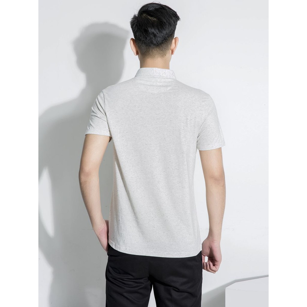 Áo polo nam ARISTINO họa tiết phẩy sợi, sắc màu trẻ trung, kết hợp cổ áo button down chỉn chu - APS015S8 | BigBuy360 - bigbuy360.vn