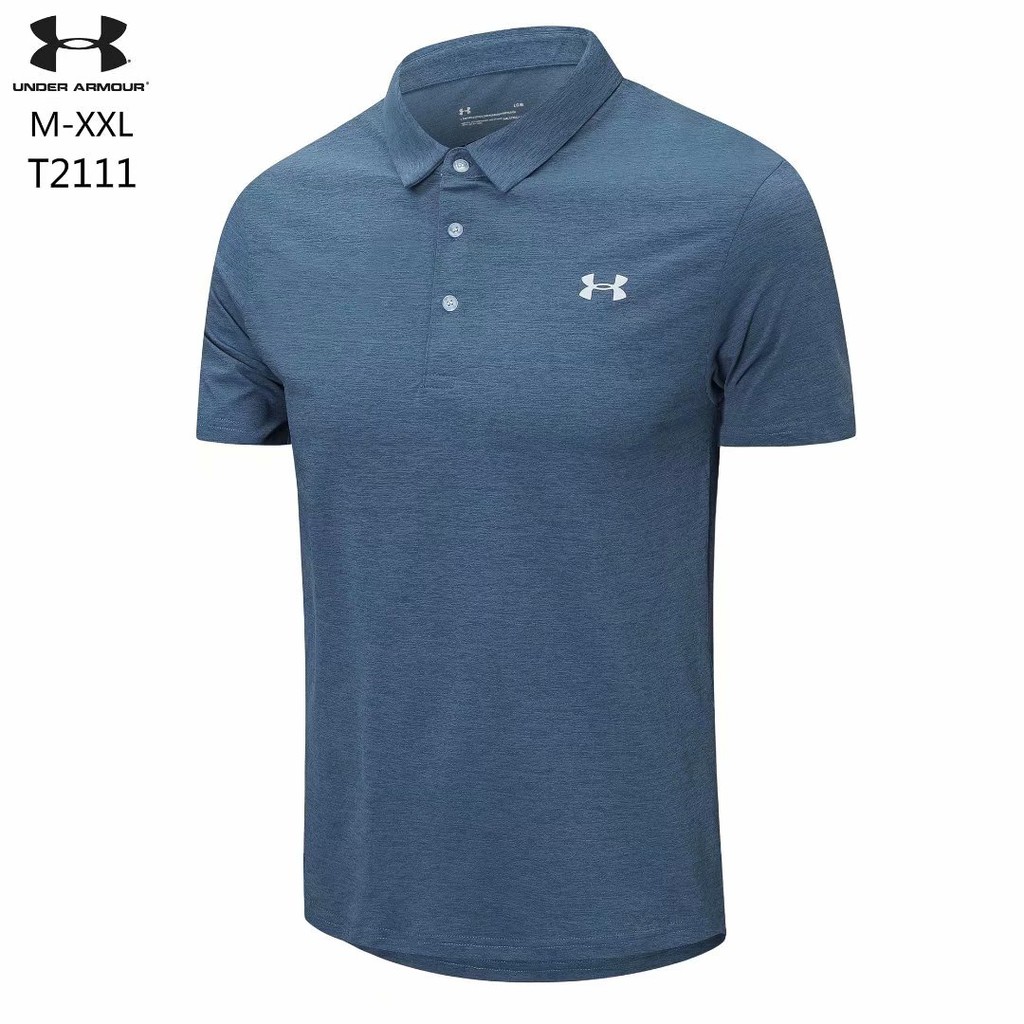 Under Armour ao phông kinh doanh chạy bộ thể thao và thư giãn tay ngắn Áo thun nam tay ngắn Thoải mái và thoáng khí