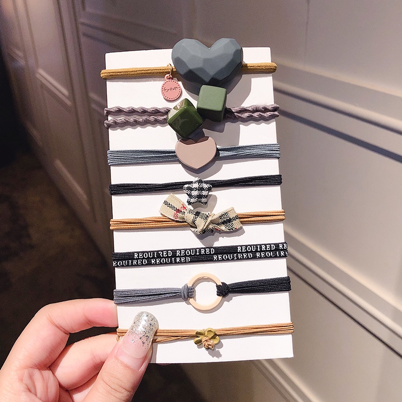 Dây buộc tóc thiết kế đơn giản dễ thương phong cách Hàn Quốc