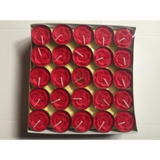 Nến thơm TeaLight bông 3D 55k/100 viên