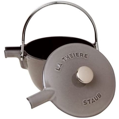 Ấm đun trà gang STAUB KETTLE 16.5cm dung tích 1.2 Lít - dùng được cho bếp từ