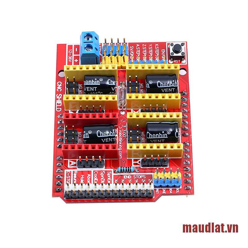 Maudlat A4988 V3 Engraver Drive Shield 3D Printer CNC Drive Expansion Board