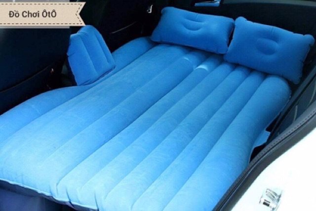 Giường hơi loại nhung dễ lau chùi và mềm mại