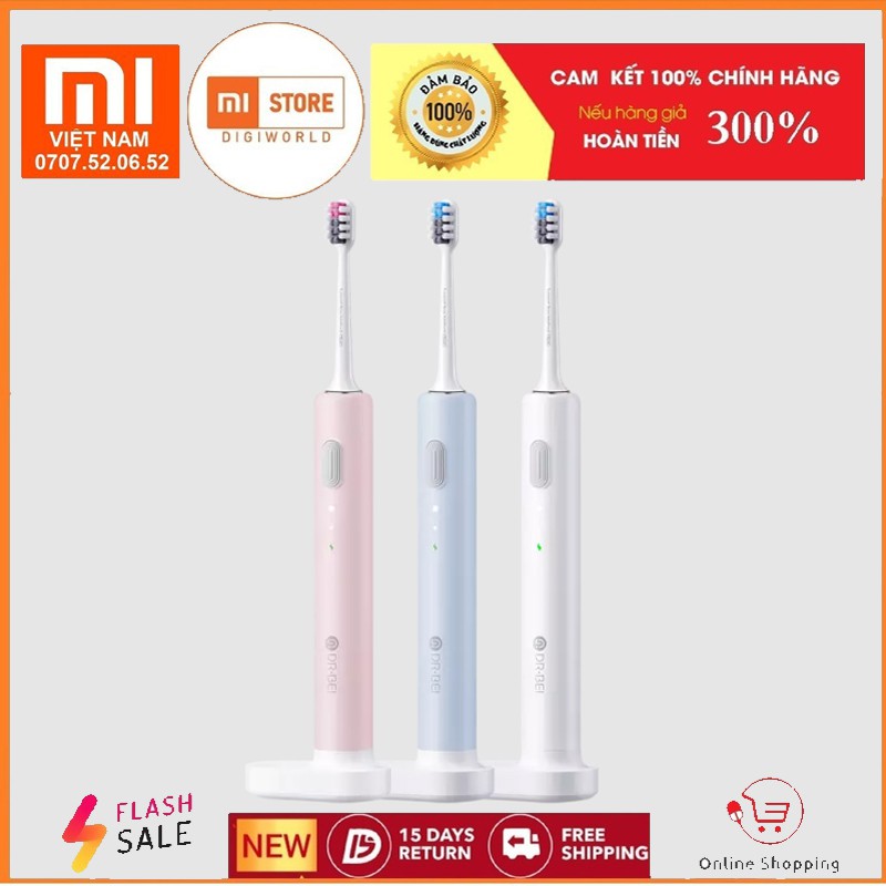 Bàn chải đánh răng Xiaomi Dr.Bei C1 - Hàng chính hãng Xiaomi