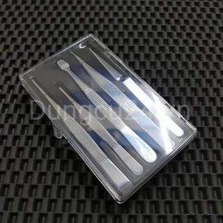 No.1090 bộ nhíp anex bằng thép không ghỉ 5 chi tiết nhật bản