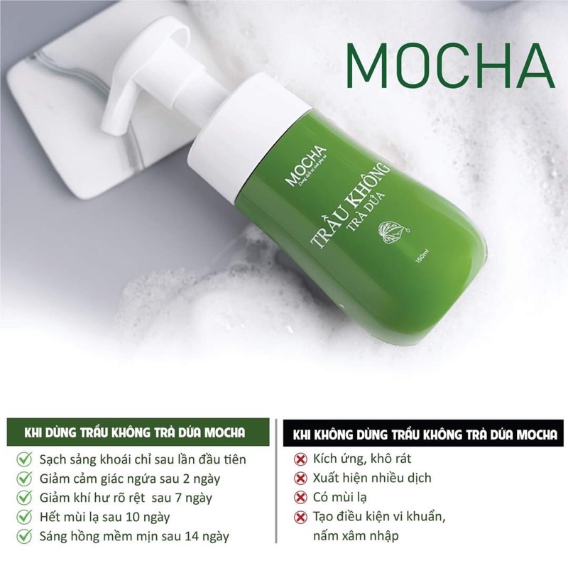 DUNG DỊCH VỆ SINH TRẦU KHÔNG TRÀ DỨA