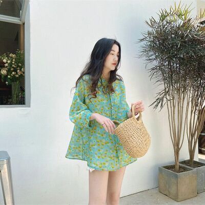 Áo sơ mi hoa đũi hàng đẹp màu cá tính