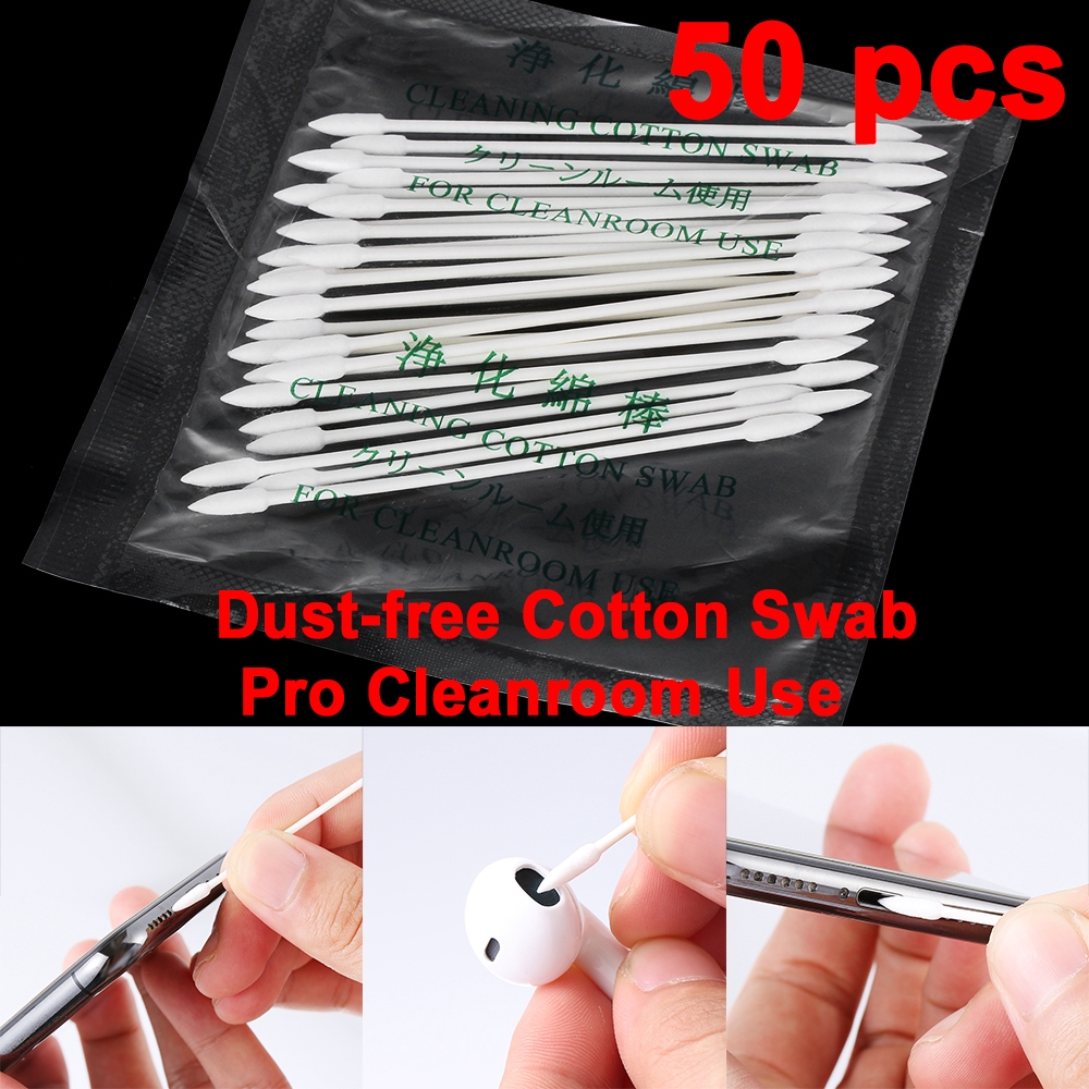 Gậy Cotton Dùng Một Lần Gắn Tai Nghe / Loa / Camera / Điện Thoại Tiện Dụng