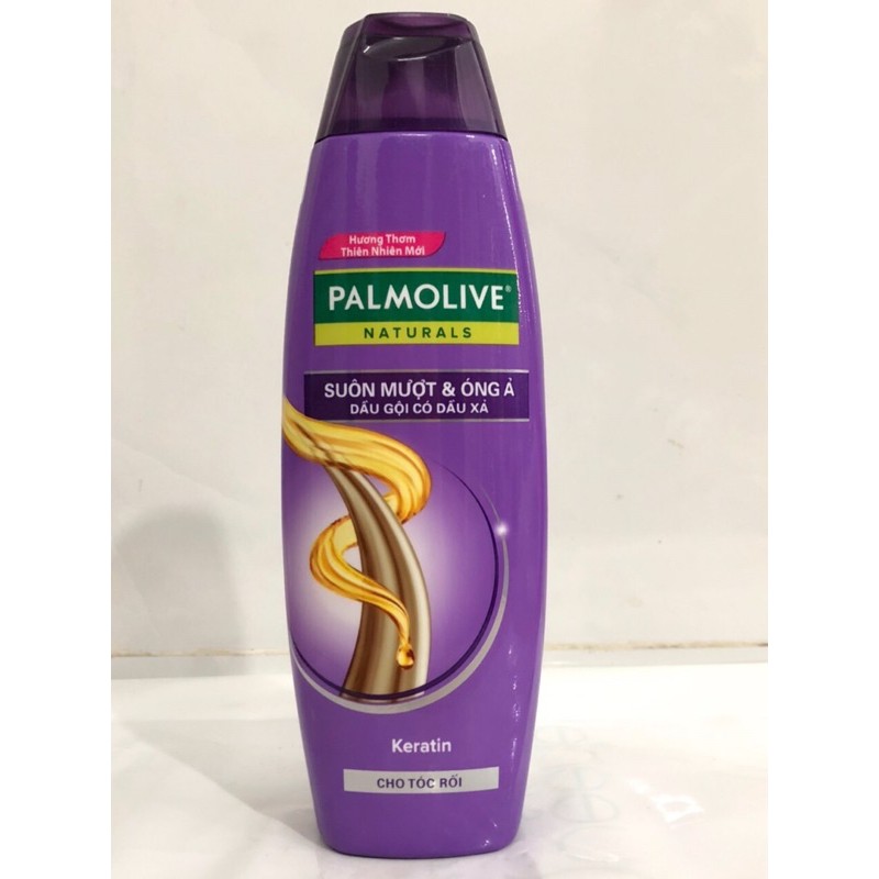 Dầu gội có dầu xả Palmolive Keratin dành cho tóc rối 180ml