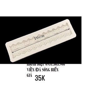 Khuôn Silicone Viền Đá Sóng Biển