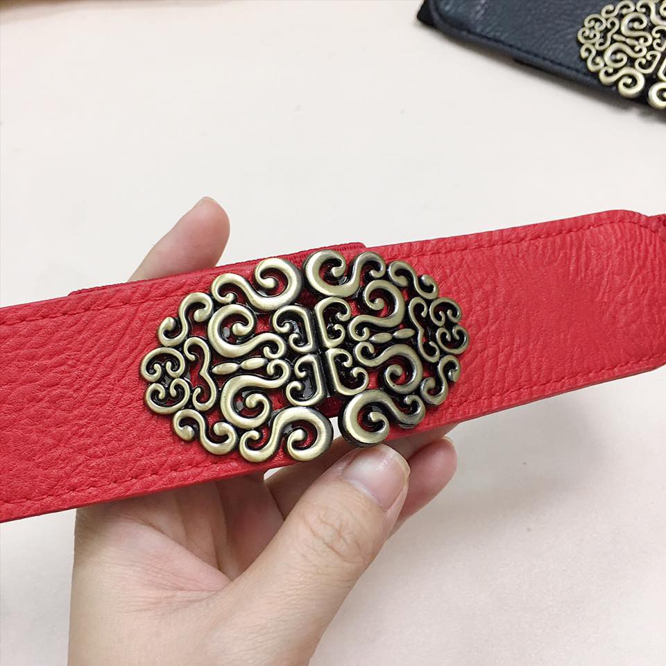 Nịt đầm đồng xinh 4cm B16