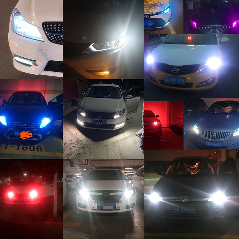 1 Bóng Đèn LED T10 W5W WY5W 164 501 COB Cho Xe Hơi
