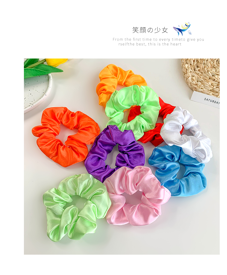 Dây buộc tóc vải nhung nhiều màu sắc có đèn LED thời trang dành cho nữ