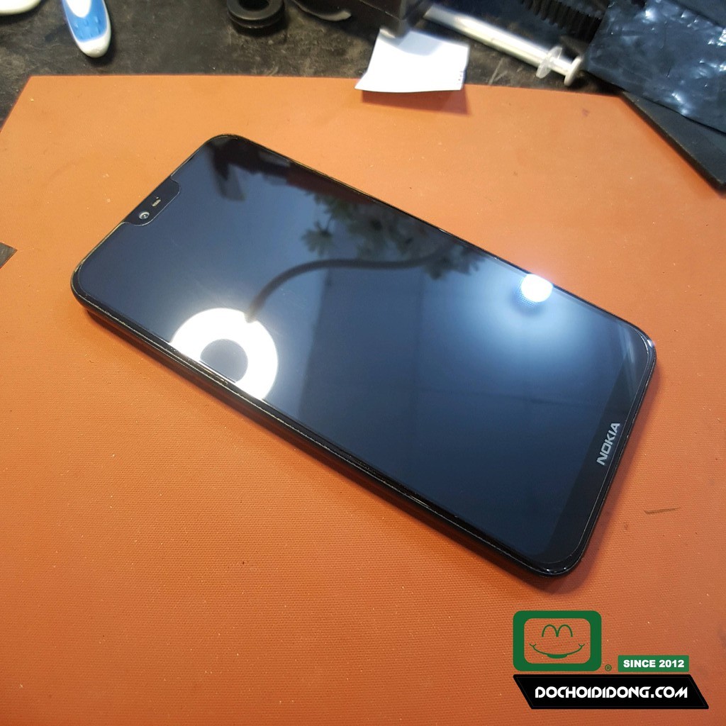 Miếng dán cường lực màn hình Nokia 6.1 Plus nguyên liệu nano cao cấp