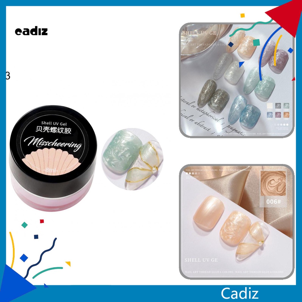 [Hàng mới về] Gel sơn móng tay CADI vỏ sò tự nhiên