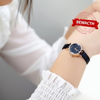 Đồng hồ nữ dây da Bewatch Đen