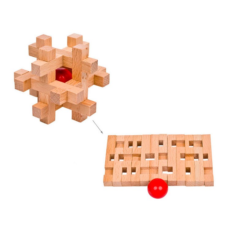 Giải đố gỗ Wood puzzle - Đồ chơi thông minh trí tuệ