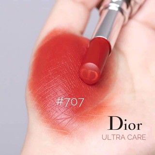 Son Dior 707 màu cam cháy đẹp hút hồn