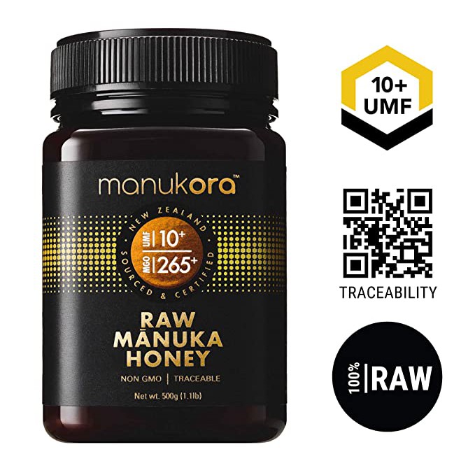 Mật ong Manuka 20+ và 10+.