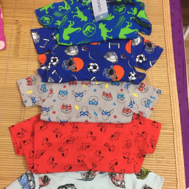 Combo 5 bộ carter cho bé
