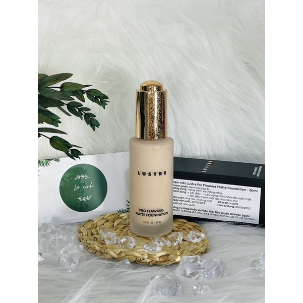 Kem nền Lustre Pro Flawless Matte Foundation (Hàn Quốc) - Bản dupe hoàn hảo của Giorgio Armani luminous silk foundation | BigBuy360 - bigbuy360.vn