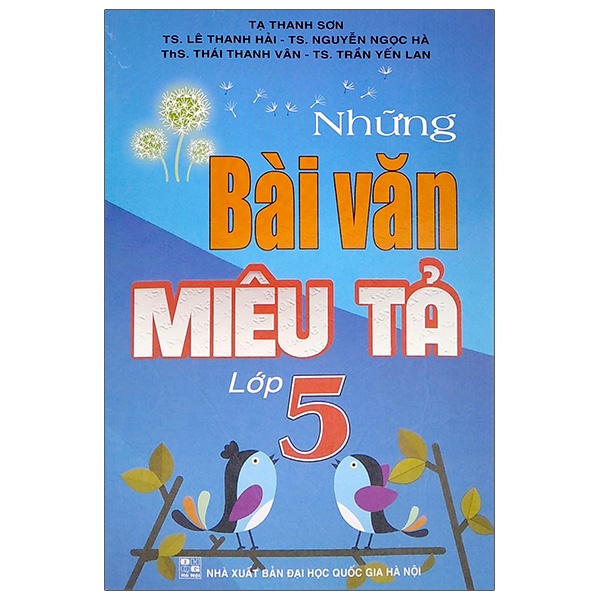 Sách - Những Bài Văn Miêu Tả 5 – Tạ Thanh Sơn