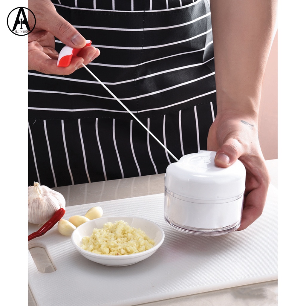 Cối xay tỏi ớt Mini Food Chopper cầm tay gọn gàng tiện dụng