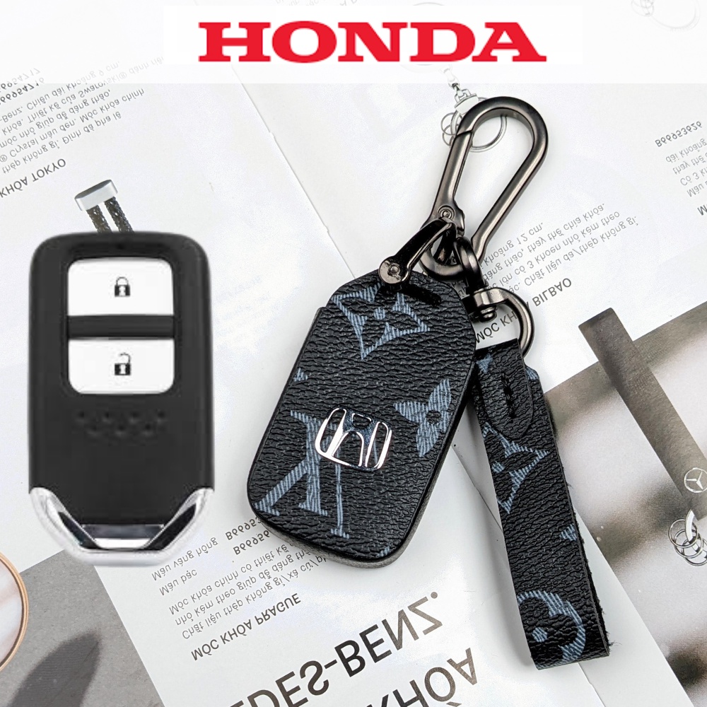 Bao da chìa khóa Honda CRV Hodna HRV Hodna Jazz Hodna Accord 2nút (H2)
