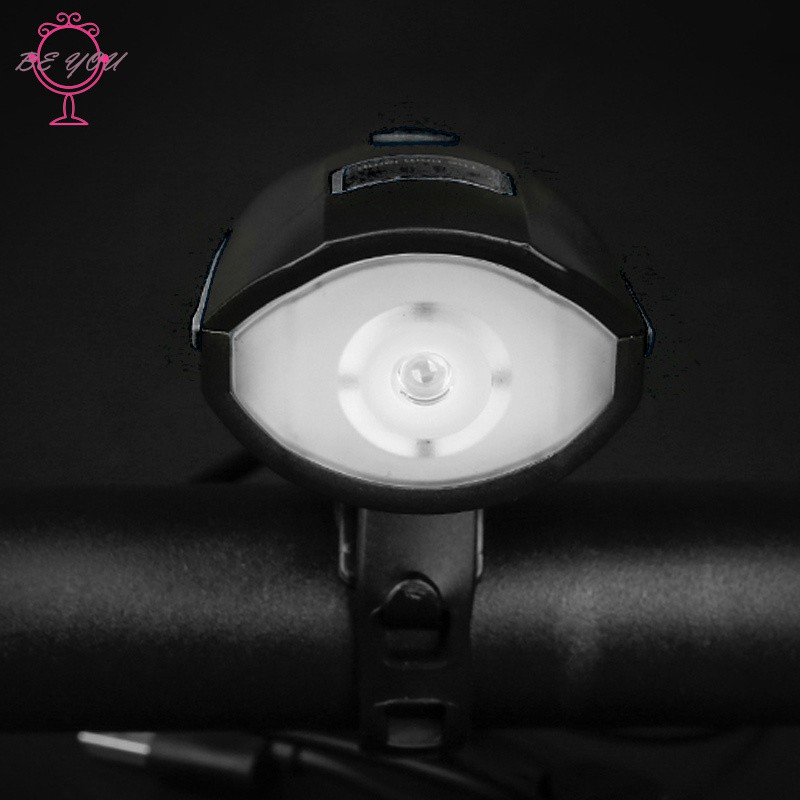 Đèn pha LED tích hợp còi sạc USB chuyên dụng cho xe đạp