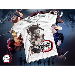 Áo thun Cotton Unisex - Anime - Kimetsu no Yaiba - Quân đoàn diệt quỷ