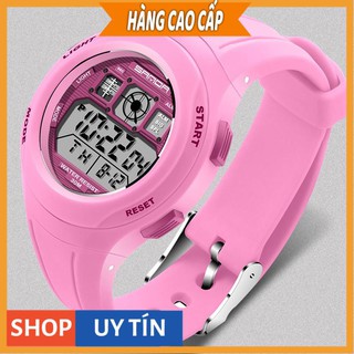 Đồng hồ cho bé gái trẻ em/học sinh SANDA 331 chống nước tốt (Hồng)