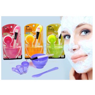 Bộ bát trộn mặt nạ 6 chi tiết