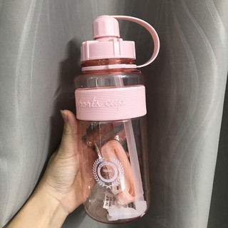 BÌNH NƯỚC THỂ THAO KÈM ỐNG HÚT 1000ML LOẠI 1 CAO CẤP- BKOH