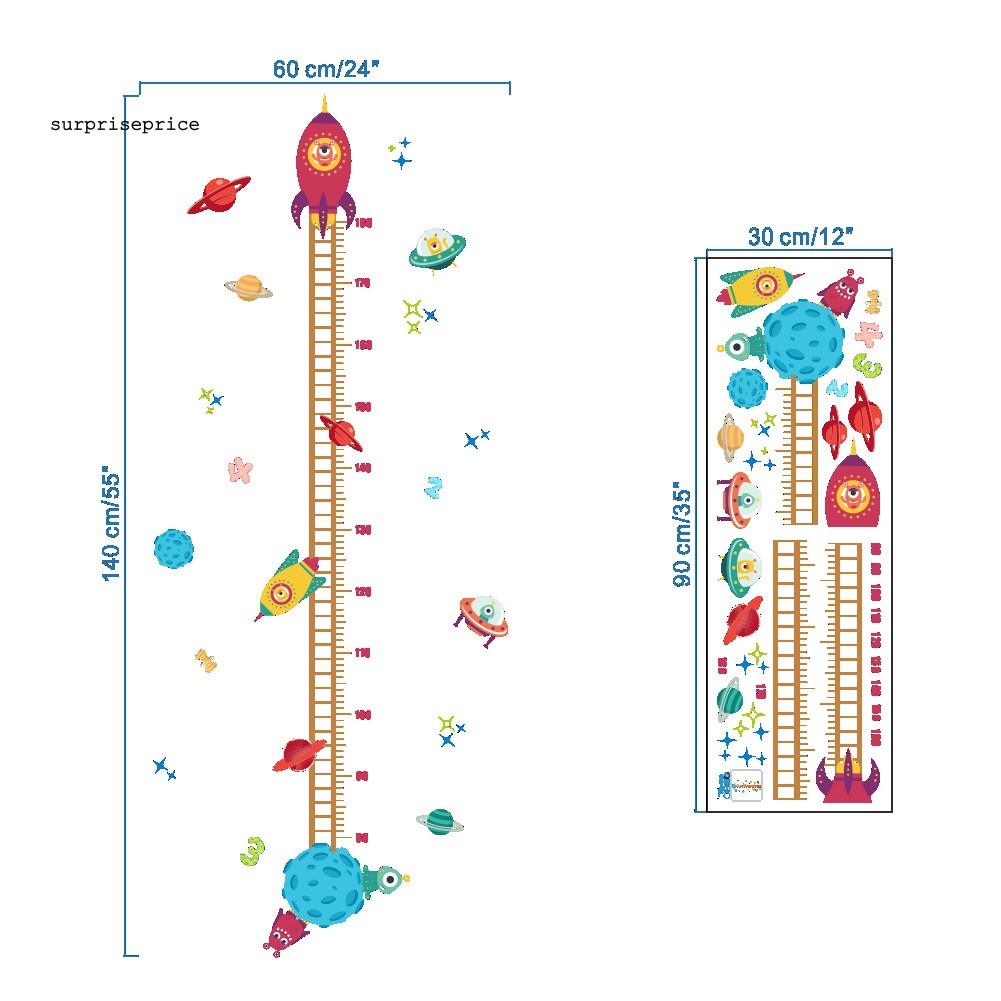Giấy Dán Tường Trang Trí Phòng Bé Hình Hoạt Hình Đáng Yêu