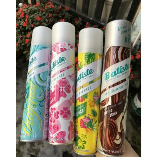 😊DẦU GỘI KHÔ BATISTE là một thương hiệu về các loại dầu gội khô nổi tiếng thế giới.