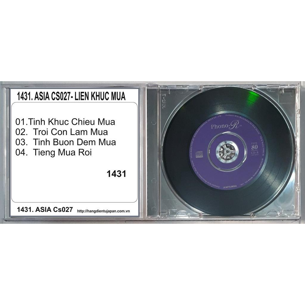 ĐĨA CD 1431. ASIA CS027- LIEN KHUC MUA chất lượng cao