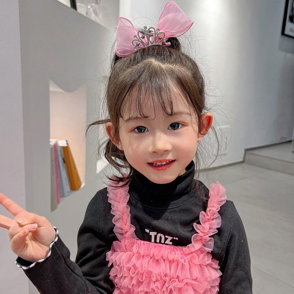 Kẹp Tóc Hình Nơ Dễ Thương Cho Nữ|Dây Buộc Tóc Chiffon Nhiều Màu Phong Cách Hàn Quốc