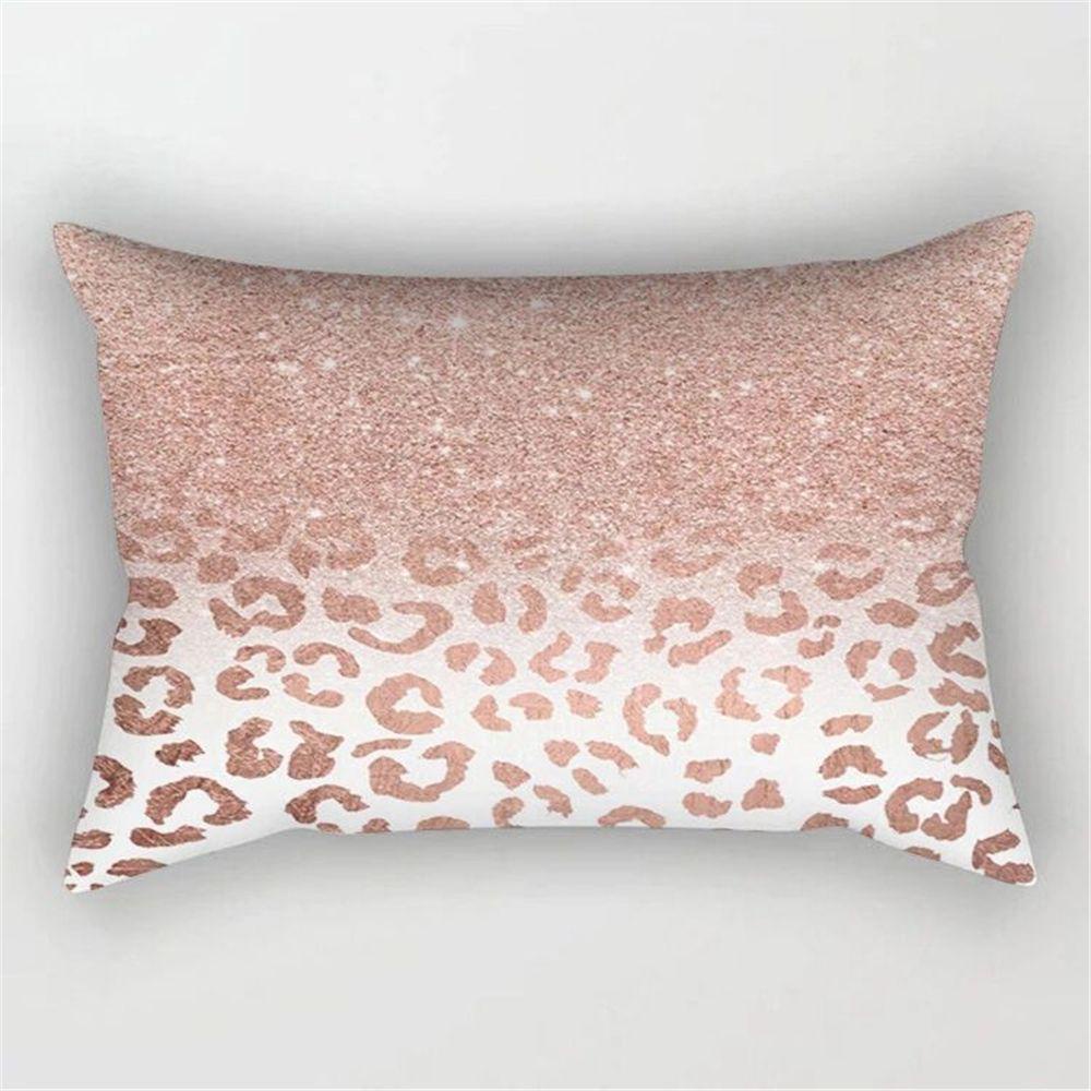 WATTLE Vỏ Gối Polyester In Họa Tiết Hình Học Trang Trí Nhà Cửa