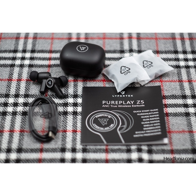 Tai Nghe True Wireless Chống Ồn Lypertek Pureplay Z5, Chính Hãng, Bảo Hành 12 Tháng, Có App, Pin 7h | Trần Du Audio