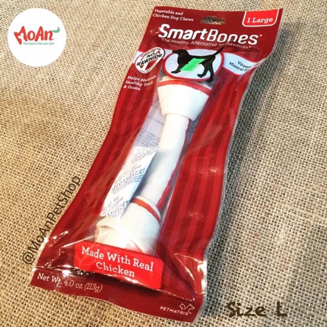 Thanh gặm sạch răng Smartbone Large