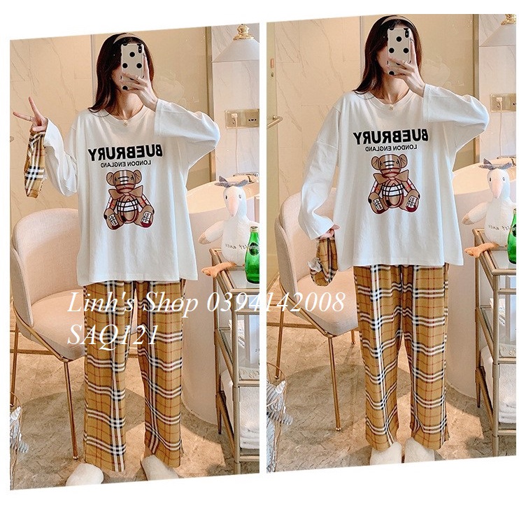 Bộ Bầu Dài Tay Sau Sinh-SAQ190