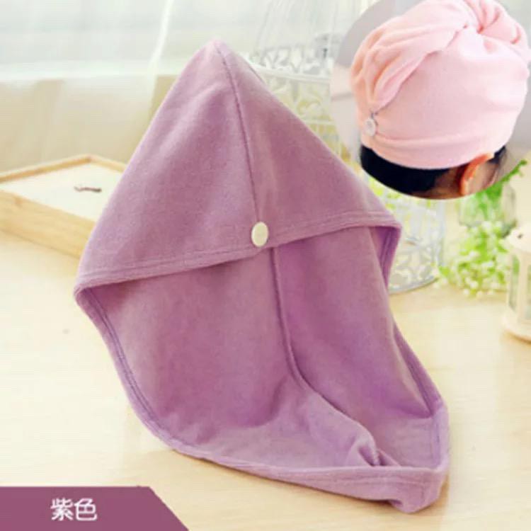 (hàng Mới Về) Mũ Sấy Khô Tóc 2 Đầu Chất Liệu Microfiber Cho Bé Tomstore.id R060