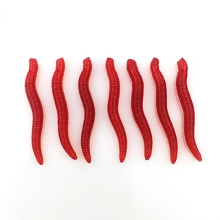 Set 50 / 100 Mồi Giun Giả Câu Cá Bằng Silicone