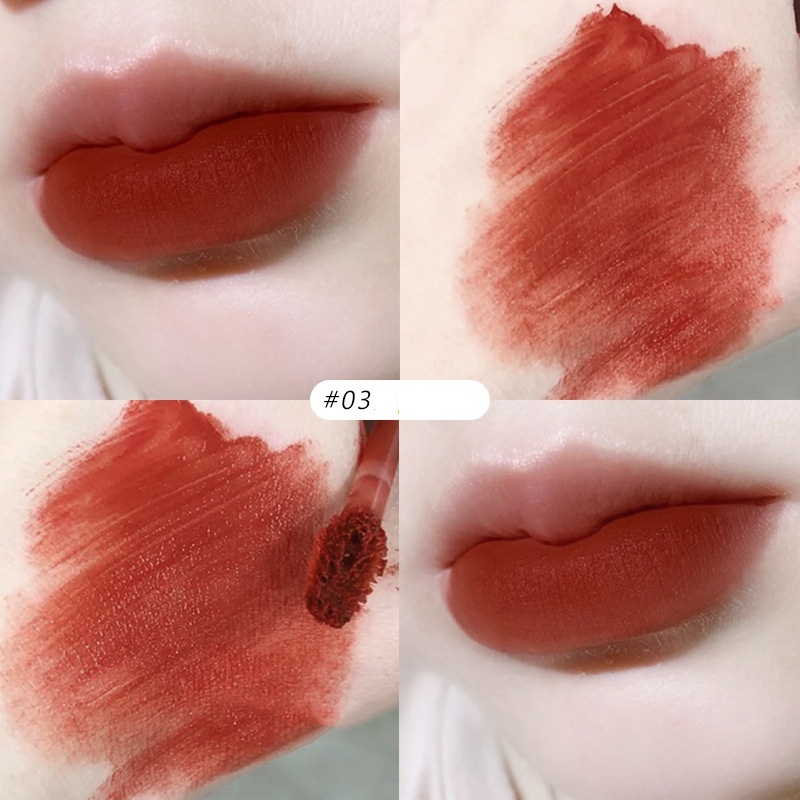 [Hàng mới về] Son môi kháng nước lâu trôi thiết kế vỏ hình chú bò sữa dễ thương