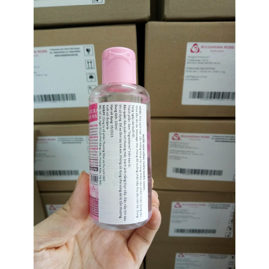 Nước hoa hồng thiên nhiên 100ml - Bulgarian Rose Karlovo | BigBuy360 - bigbuy360.vn