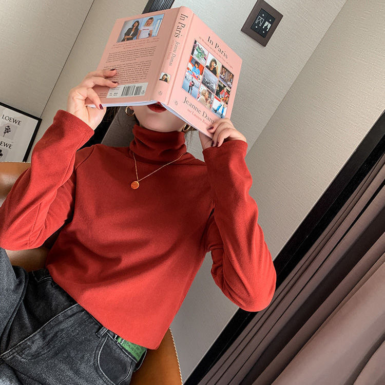 Áo Giữ Nhiệt Màu Trơn Thời Trang Nữ